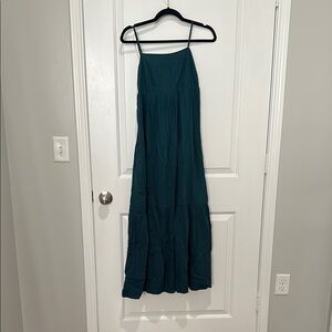 Abercrombie & Fitch Teal Maxi Dress